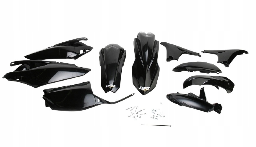 Ufo Sada Plastov Yamaha Yzf 450 '10 Farba Čierna (YA309E001) ()