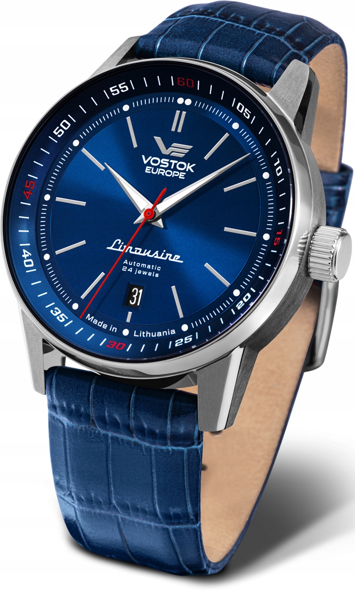 Nový originální náramek Vostok Europe NH35A-560A687 Limousine GAZ-14, řemínek