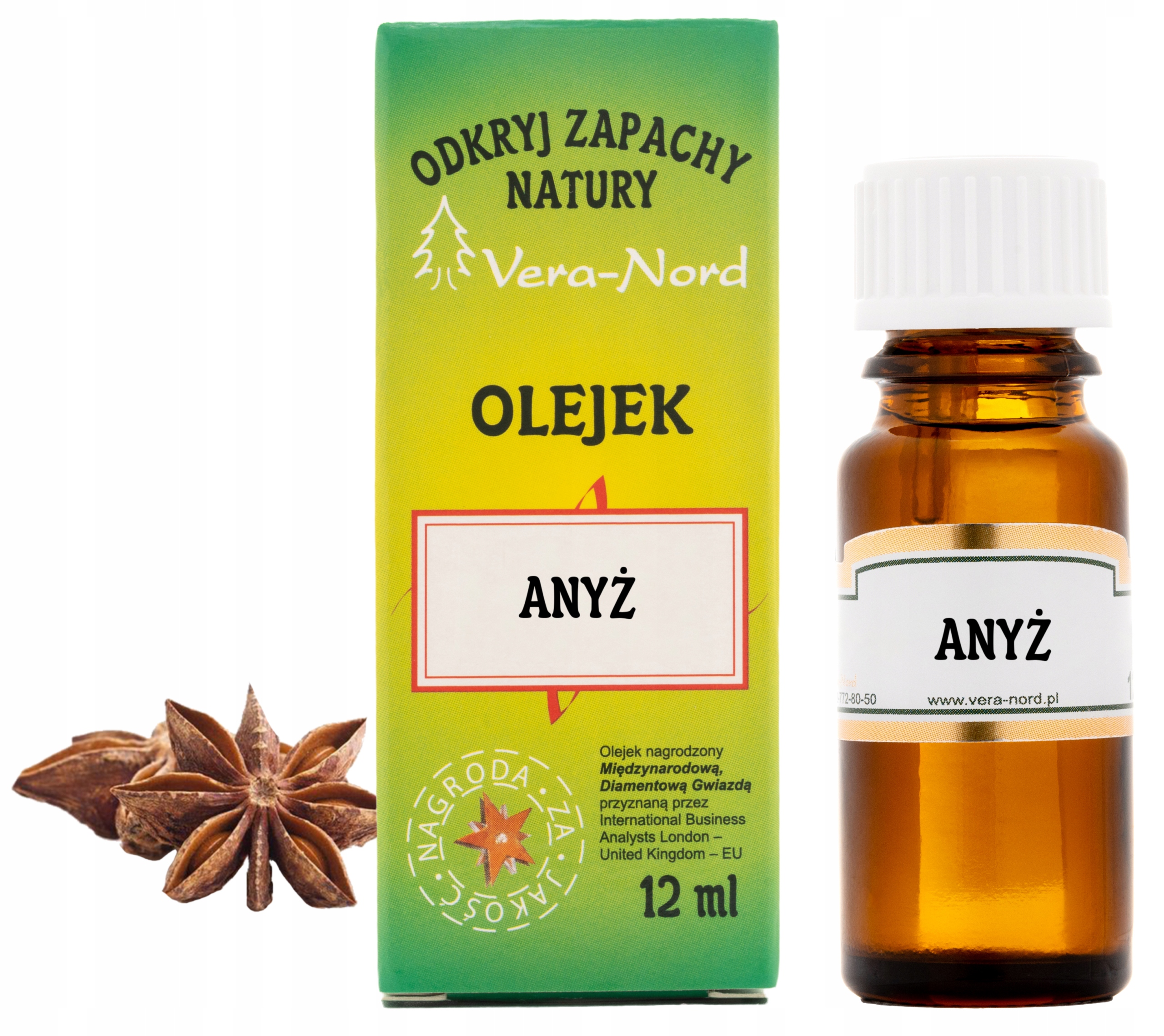 

Anyż Olejek Zapachowy 12 ml Vera-nord