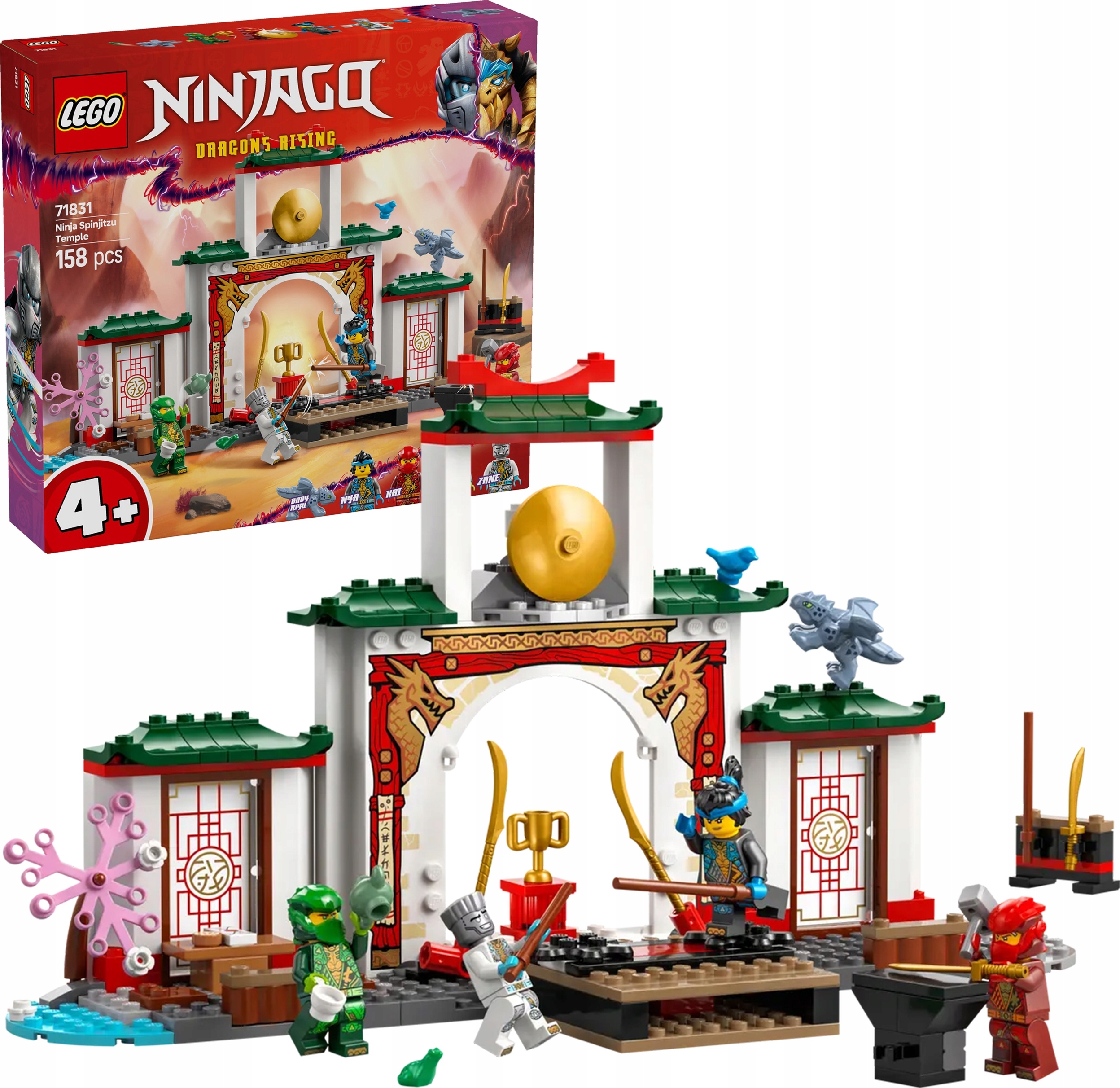 Lego Ninjago Chrám Spinjitzu ninja 71831