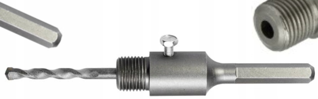 

Adapter Uchwyt Hex 110mm Do Otwornicy Koronki