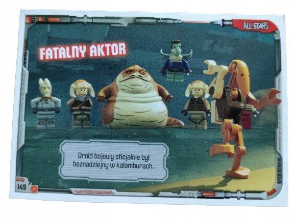 Karta Lego Star Wars Seria 2 Numer 149