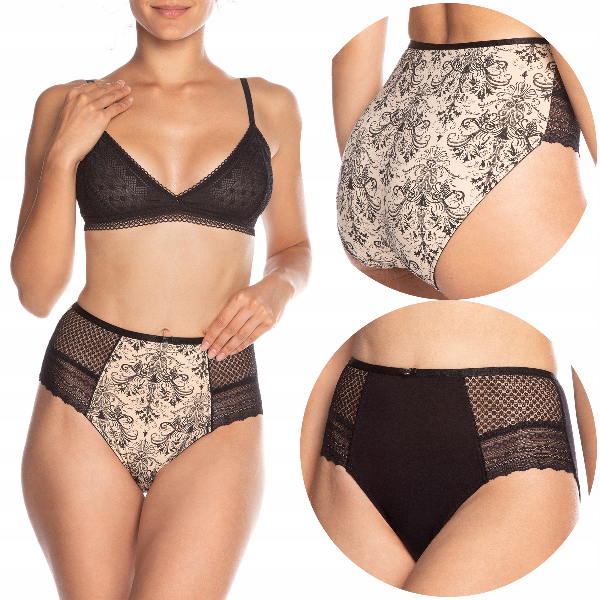 

Majtki damskie Figi bikini 2 Pary Lama 1376MD - L