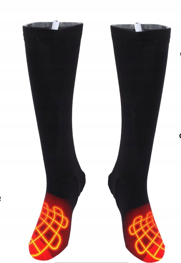 OGRZEWANE SKARPETKI ELEKTRYCZNE Z PILOTEM