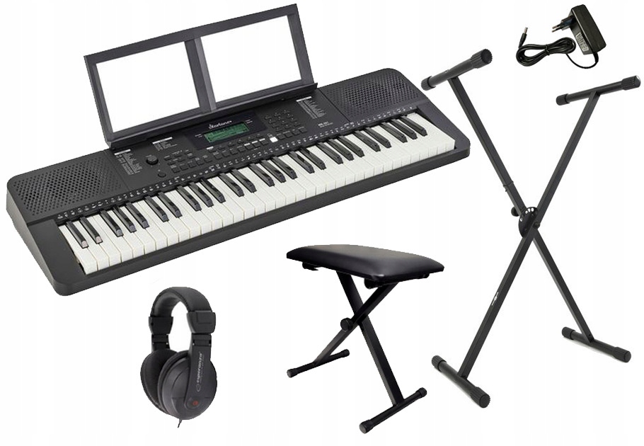 Startone MK-201 Keyboard Statyw Ławka Słuchawki