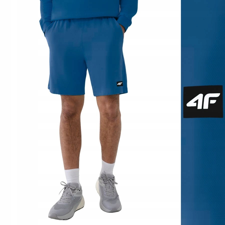 SPODENKI DRESOWE MĘSKIE 4F KRÓTKIE SPODNIE SZORTY SPORTOWE NA CO DZIEŃ