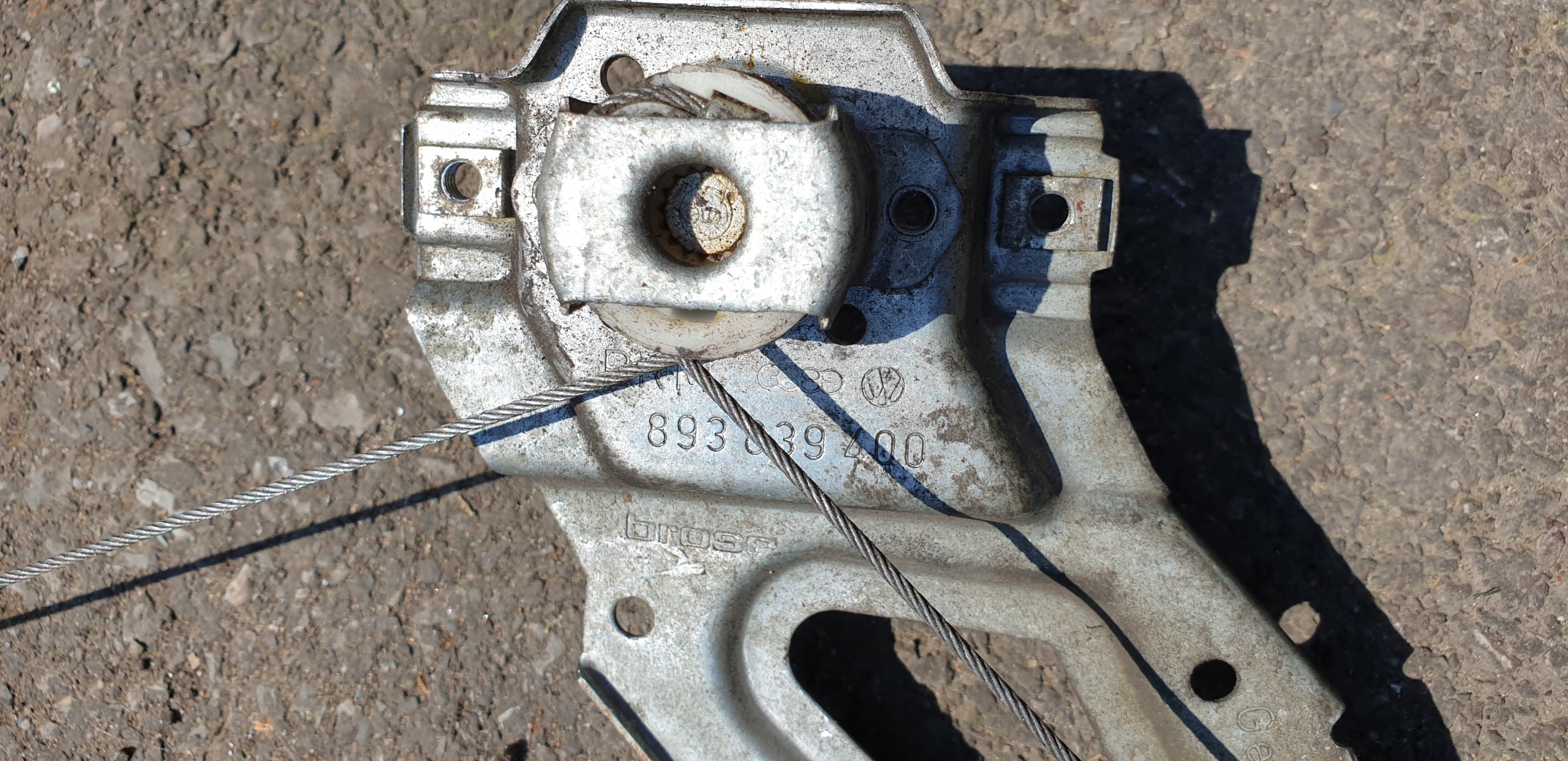 Fensterheber rechts heck AUDI 80 B4 OE