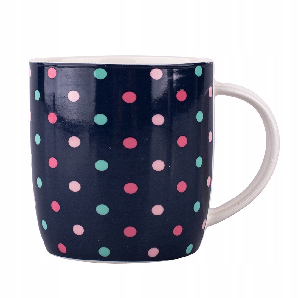 

Kubek w kropki Kubek do kawy i herbaty 300ml