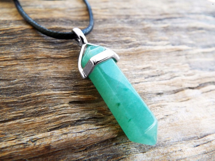 WISIOREK kamień AWENTURYN naszyjnik prezent Motyw inny