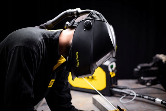 Комплект козирка ESAB SAVAGE A40 Air вентиляційний отвір PAPR кількість датчиків 4