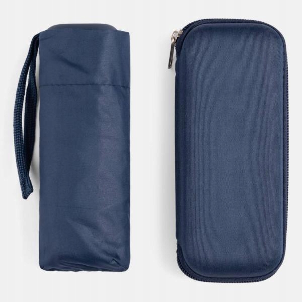 LEKKI PARASOL SKŁADANY do torebki - granat