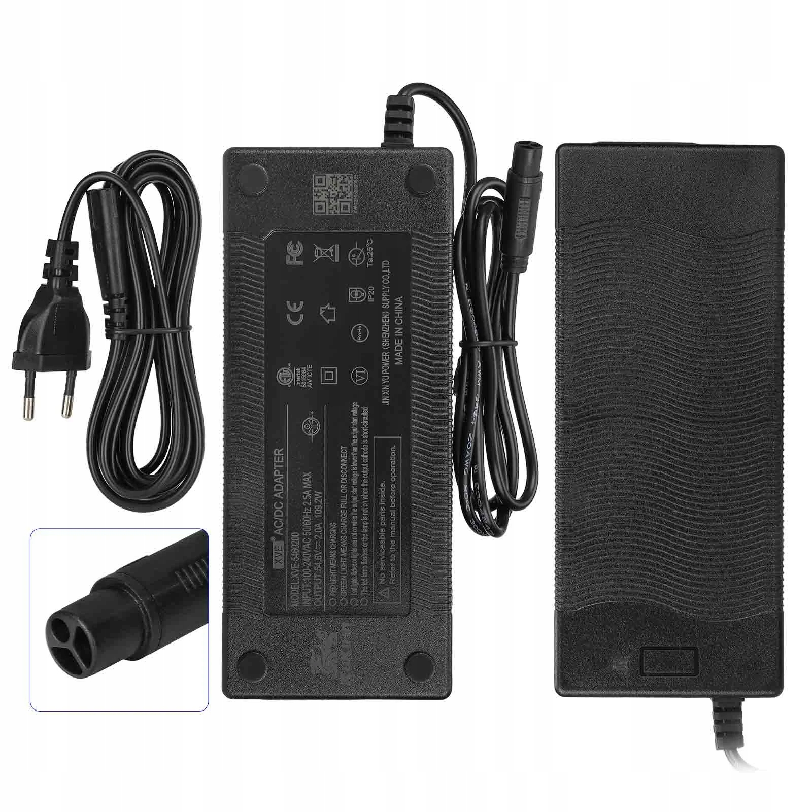 Oryginalna ładowarka 54.6V 2A do hulajnogi Kukirin G2 Pro