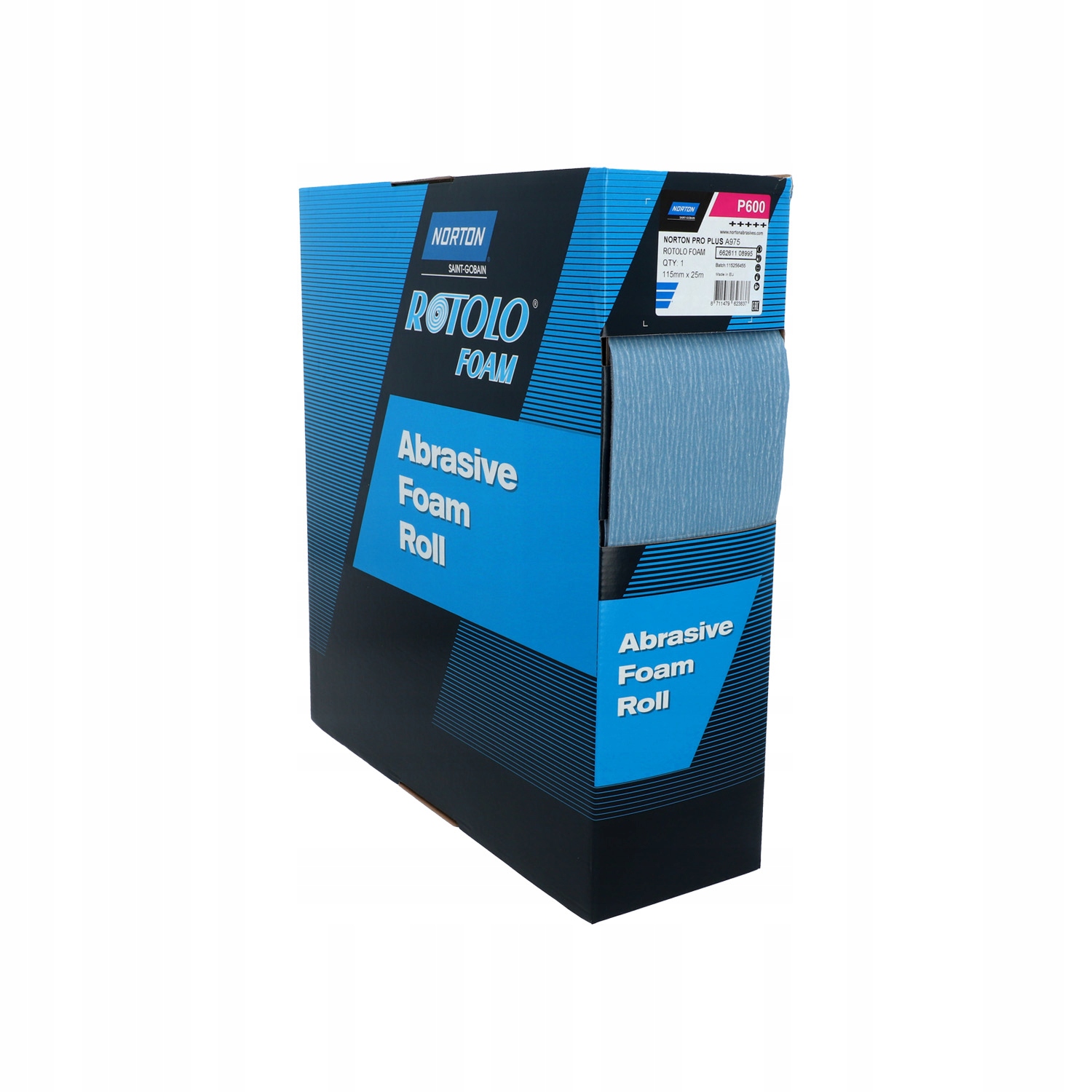Norton Pro Plus A975 P1000 Brúsna páska na špongii 115 mm x 25 m