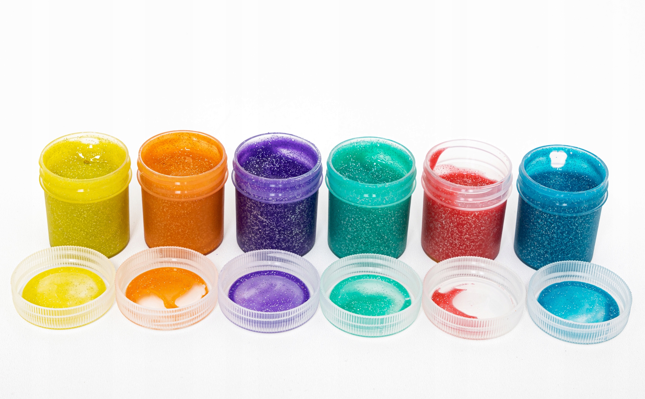 Astra FARBY DEKORACYJNE Z BROKATEM 6 kolorów x 20 ml Kod producenta 301124002