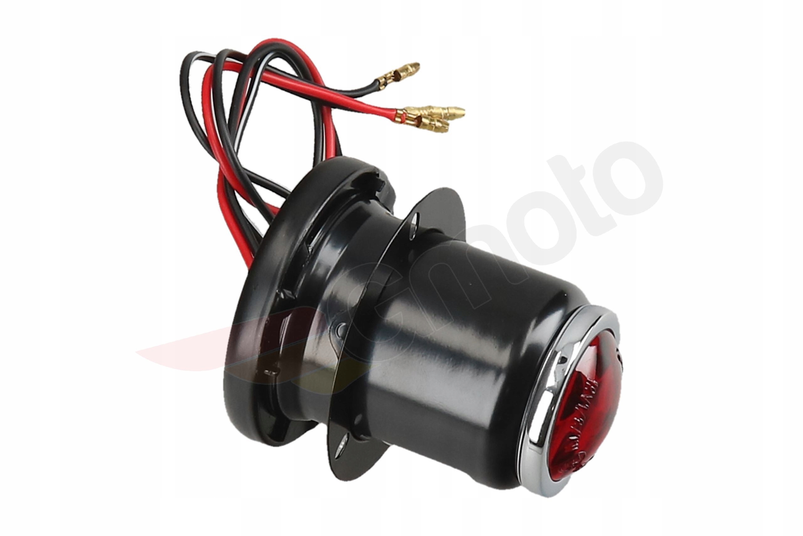 Lampa okrągła tył Weteran Chopper Klasyk CafeRacer