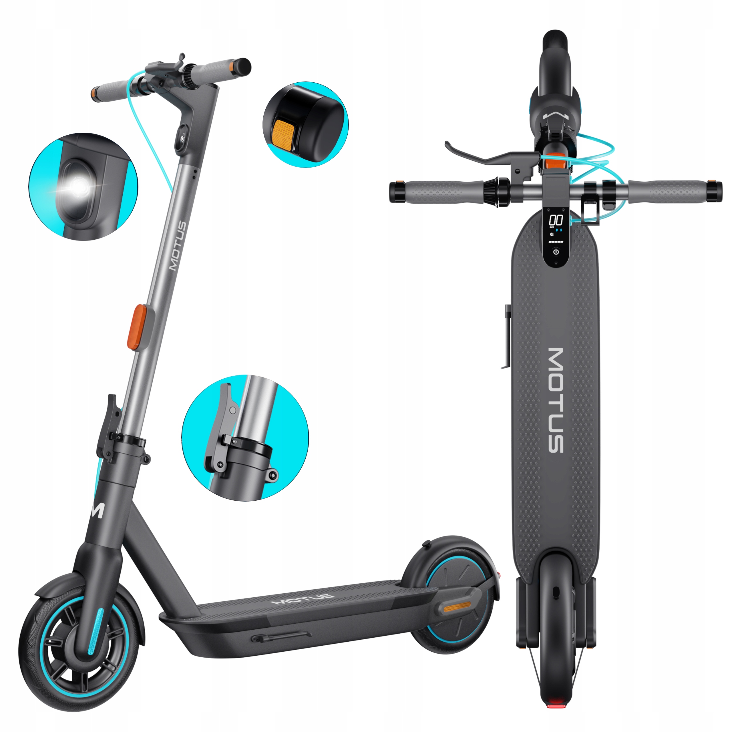 Elektrická koloběžka Motus Scooty 10 Gen5 350 W 20 km/h 15Ah LCD 350W
