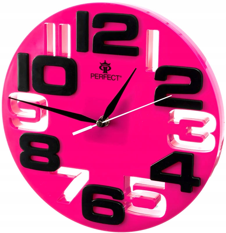 Zegar Ścienny Do Pokoju Dziecka PERFECT Efekt 3D