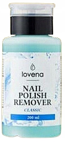 LOVENA Acetonowy zmywacz do paznokci CLASSIC 200 ml