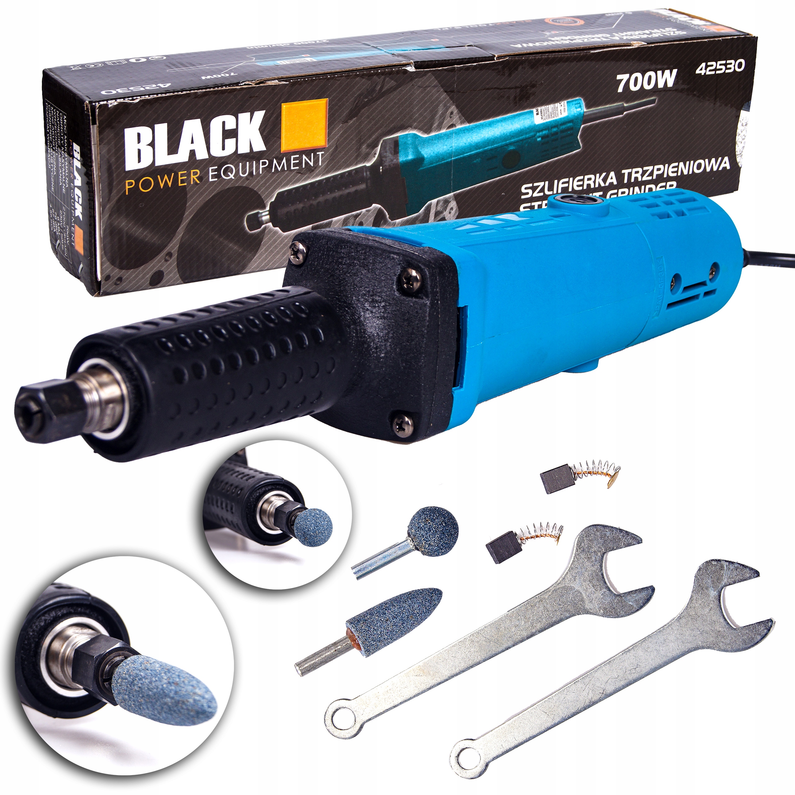 SZLIFIERKA PROSTA TRZPIENIOWA PALCOWA ZESTAW Producent code 42530