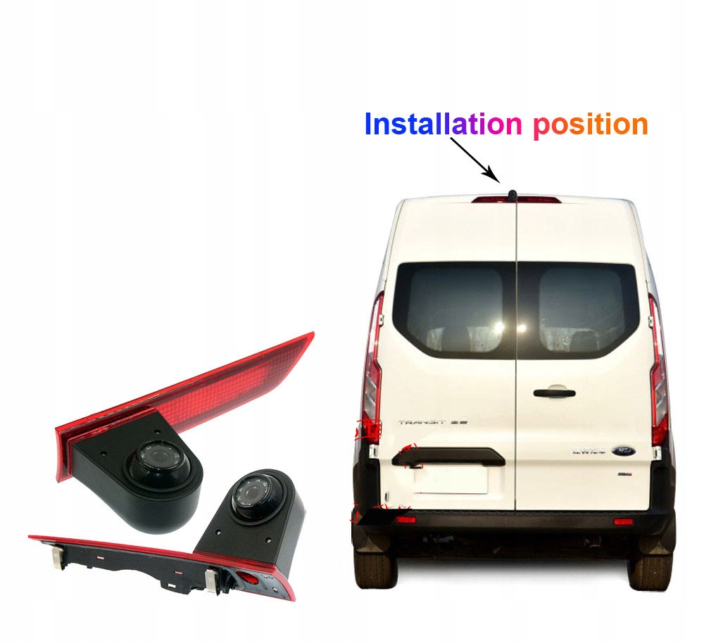 Камера кофания Ford Transit Custom 2012-2015 модель bus1