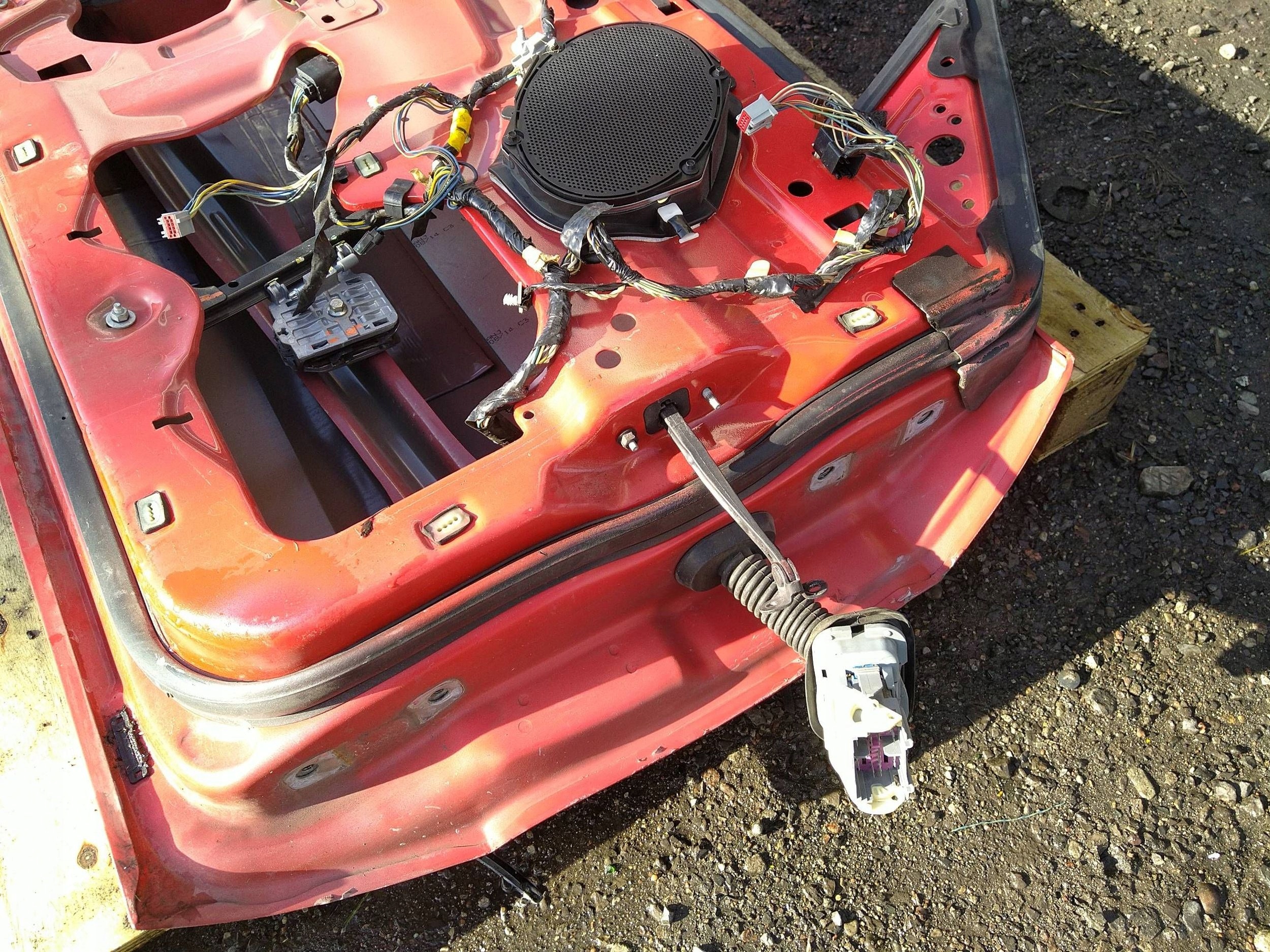 door front side left coupe Ford Mustang V GT 2010-2012