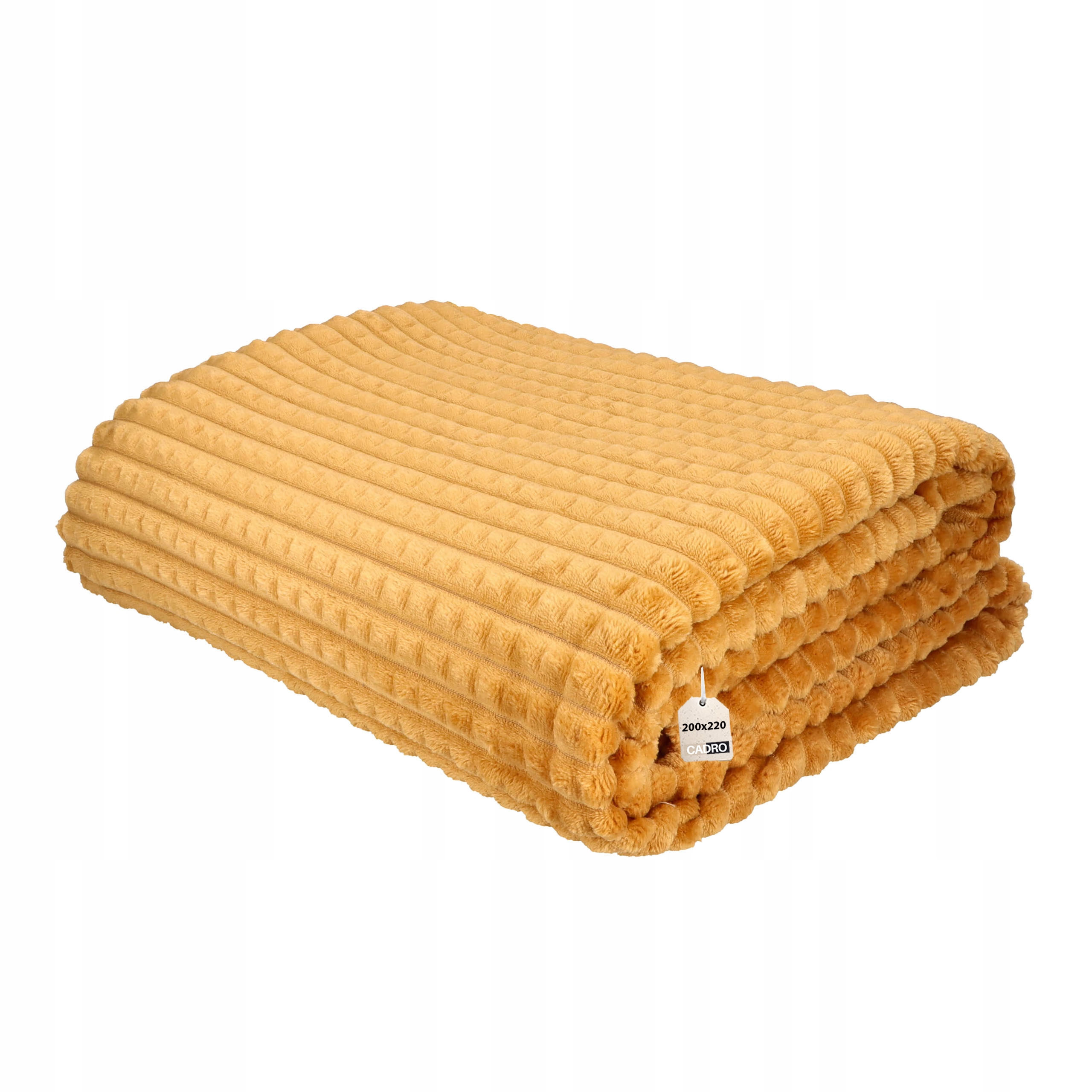 Deka 200x220 z mikrovlákna, teplá, plyšová, měkká, extrudovaná kostka