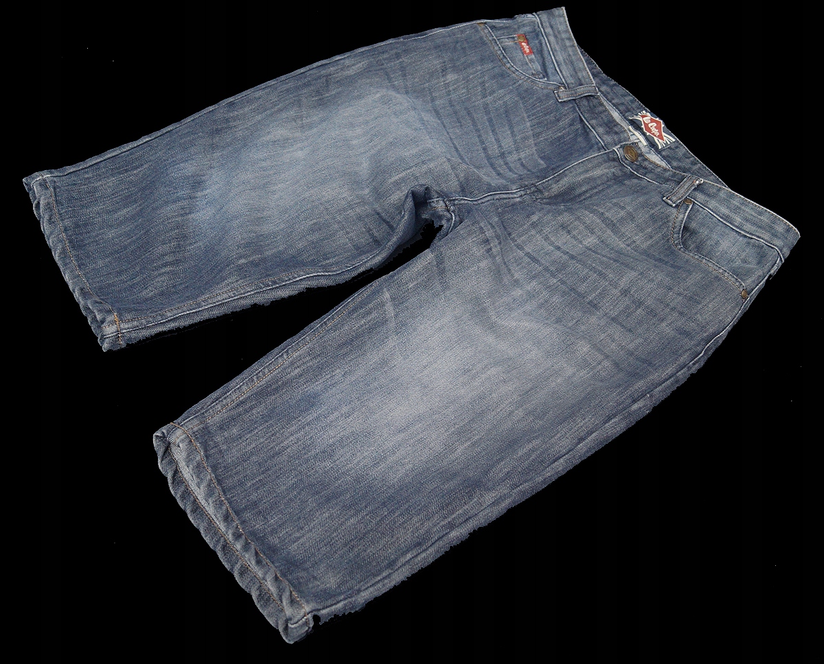 LEE COOPER SUPER JEANSOWE KRÓTKIE SPODENKI -M