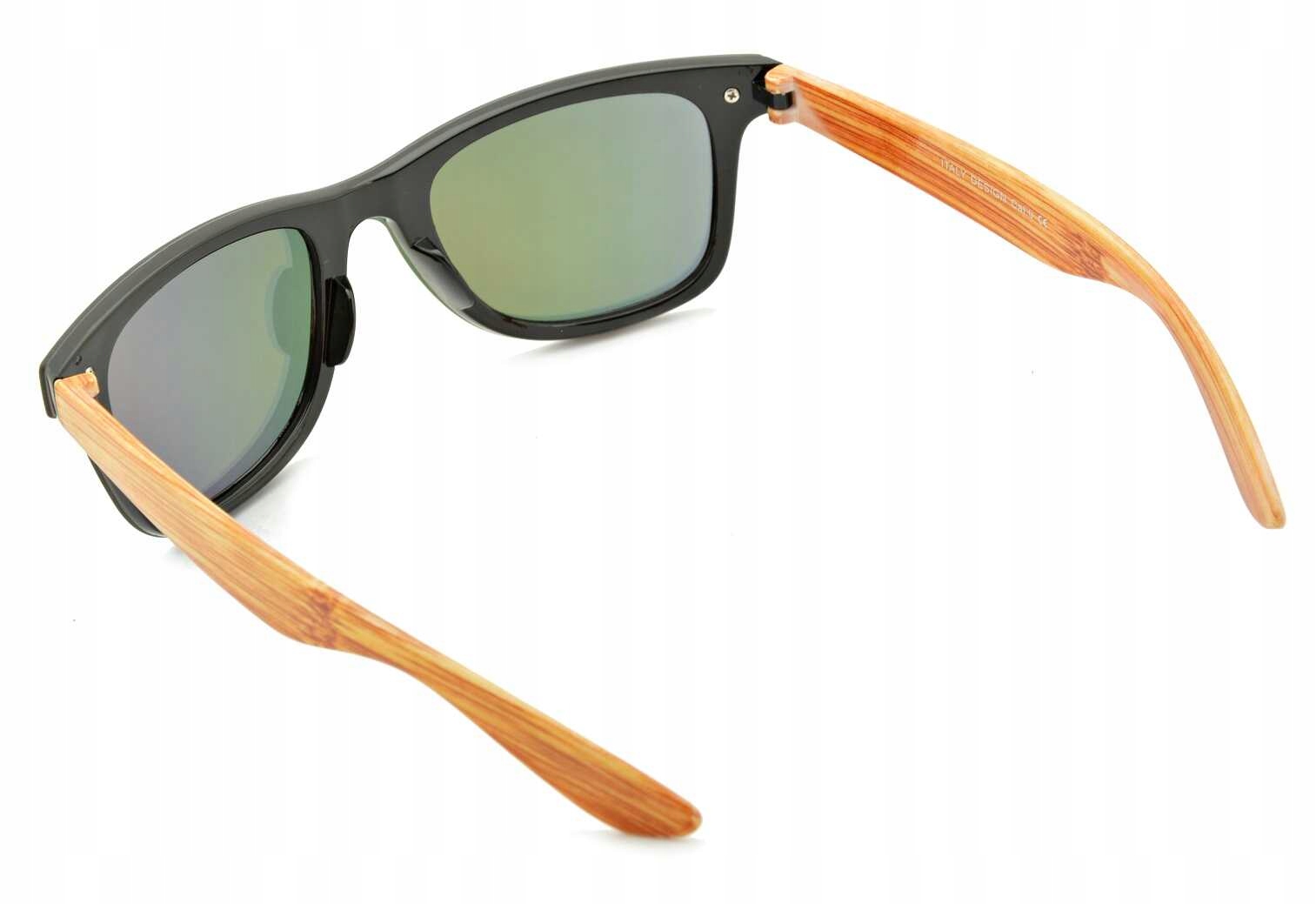 OKULARY PEŁNE Nerd Lustra PRZECIWSŁONECZNE Marka inna marka