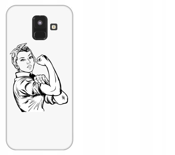 

Etui pokrowiec Samsung Galaxy A6 2018 Women power
