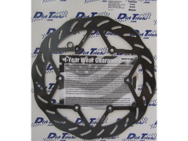 Передній гальмівний диск YAMAHA WR WRF YZF 250 450