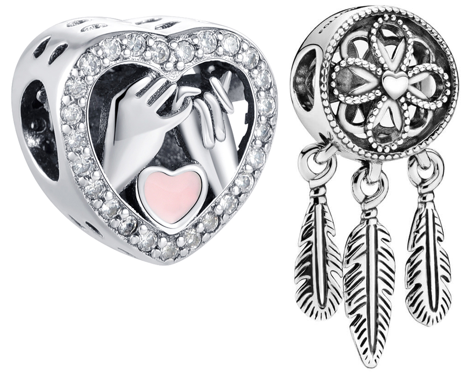 

Zawieszka Charms Zestaw 2 Sztuki Moda Trusky