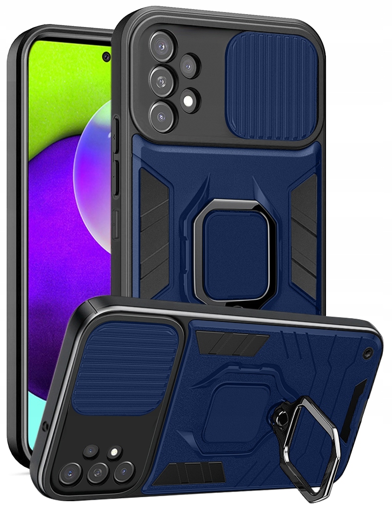 

Etui CamShield Ring Szkło do Samsung A52 A52s 5G