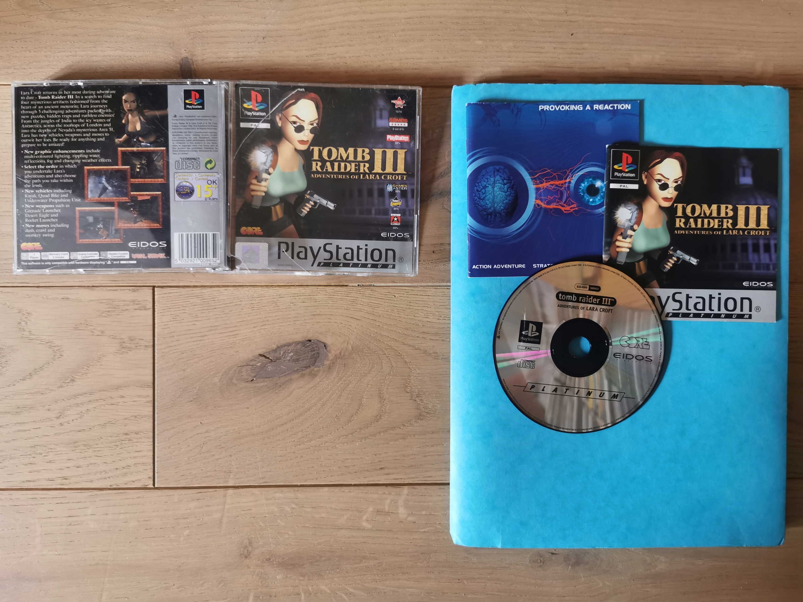 Tomb Raider III Platforma PlayStation (PSX)