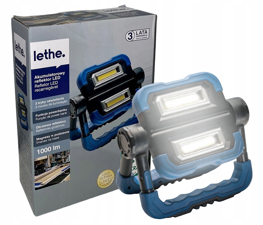 Akumulatorowy refletor LED 1000 lm-A