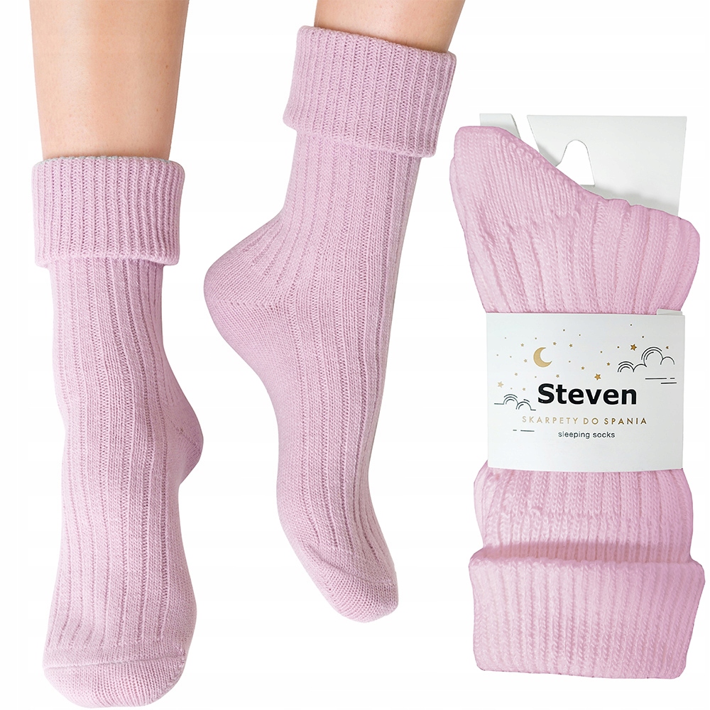 Ponožky Na Spaní, silné ponožky s Vlnou, dámské Steven 38-40