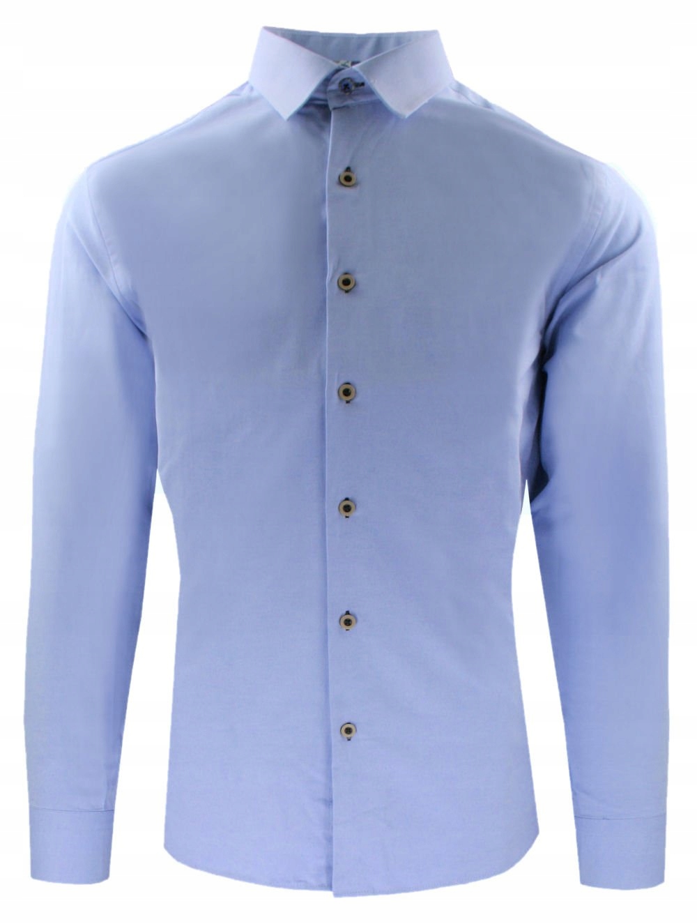 Pánská vypasovaná vizitková košile Victorio světle modrá 44/182-188