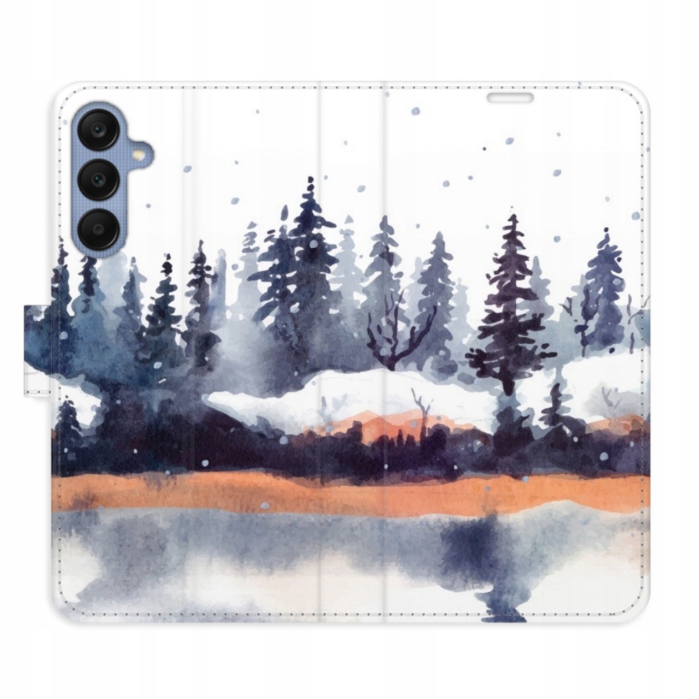Etui z klapką iSaprio Winter 02 do Samsung Galaxy A25 5G