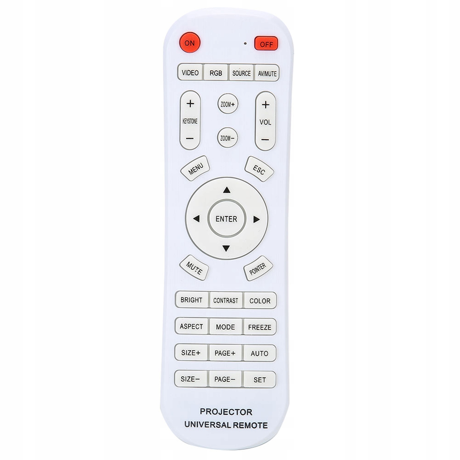 WYTRZYMAŁY I PORĘCZNY PILOT DO PROJEKTORA