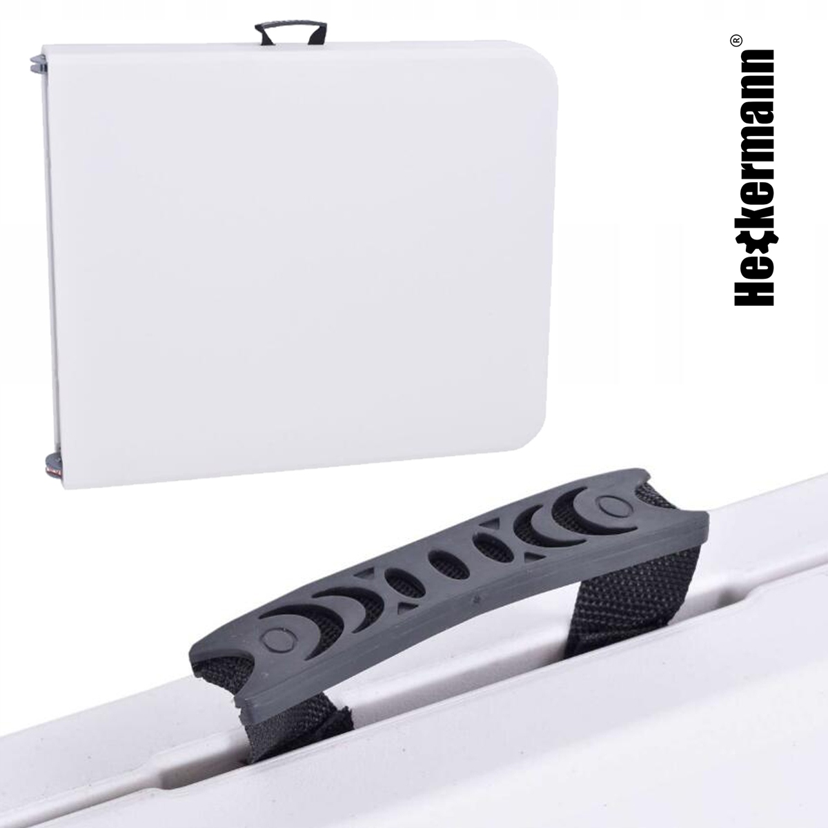 ZESTAW STÓŁ ROZKŁADANY + 2 ŁAWKI CATERINGOWY TURYSTYCZNY SKŁADANY 180cm Długość (cm) 183