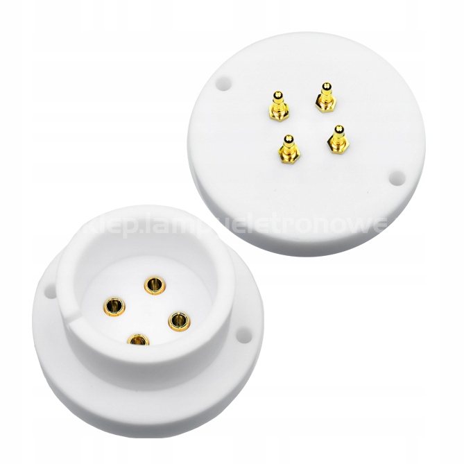 Podstavec bajonet 4 pin pro 845, 211, 805 Teflon Gold