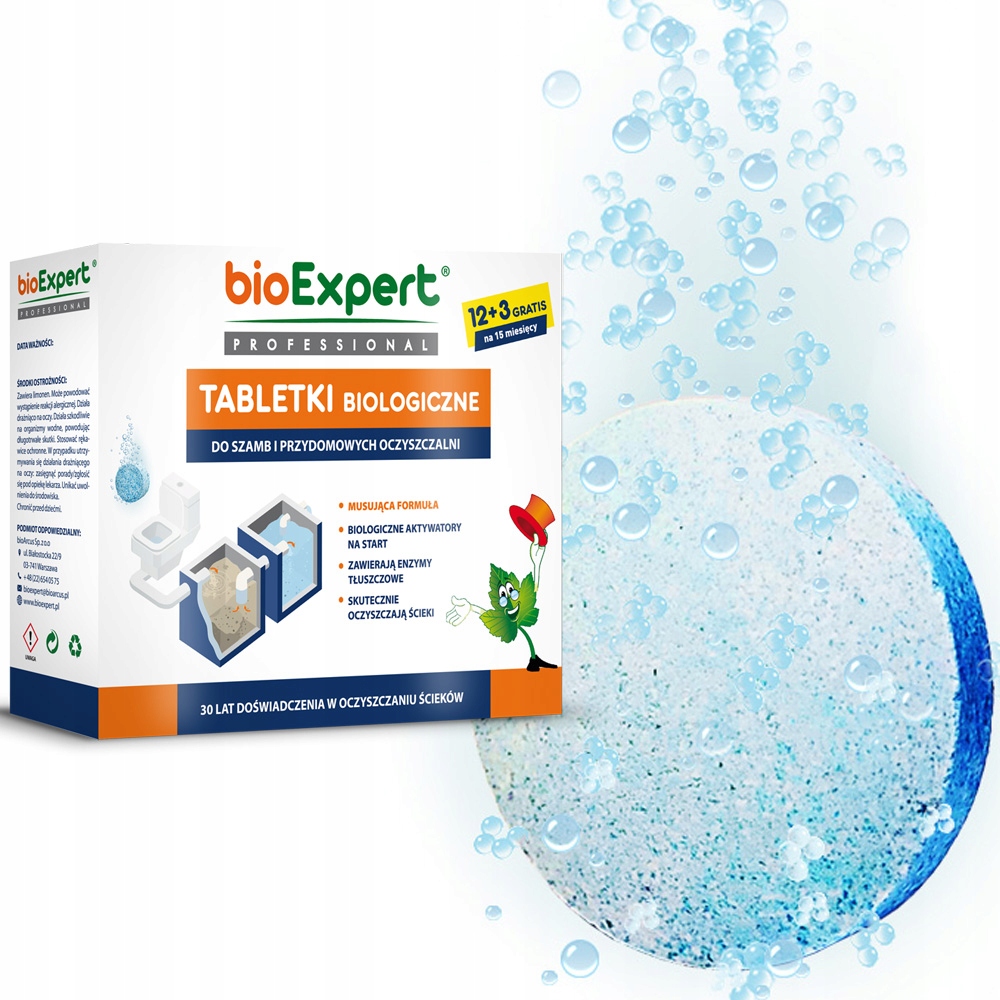 

Nowa Formuła tabletki bioExpert 12 3 szt.