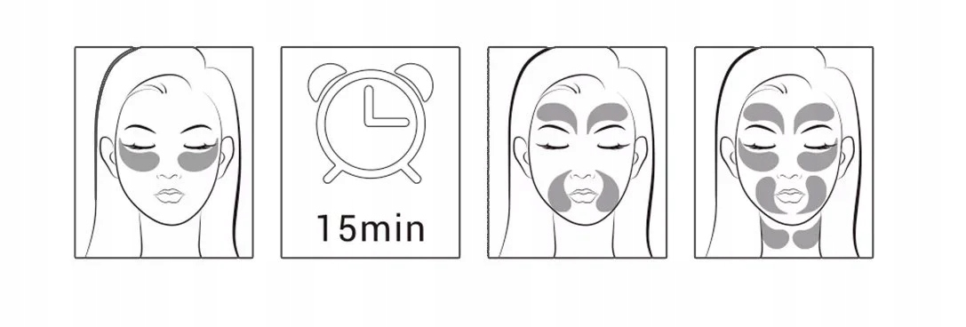 LANBENA MASKA ODMŁADZAJĄCA ŻELOWE PŁATKI POD OCZY Marka Lanbena