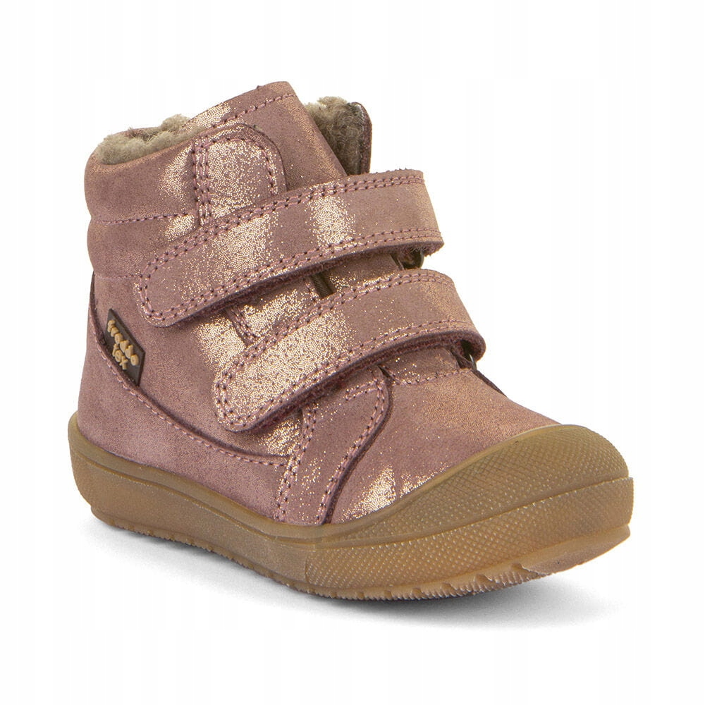 Froddo- Trzewiki Zimowe Dziewczęce Ollie Wool Tex G2110138-9 Pink/Gold 21