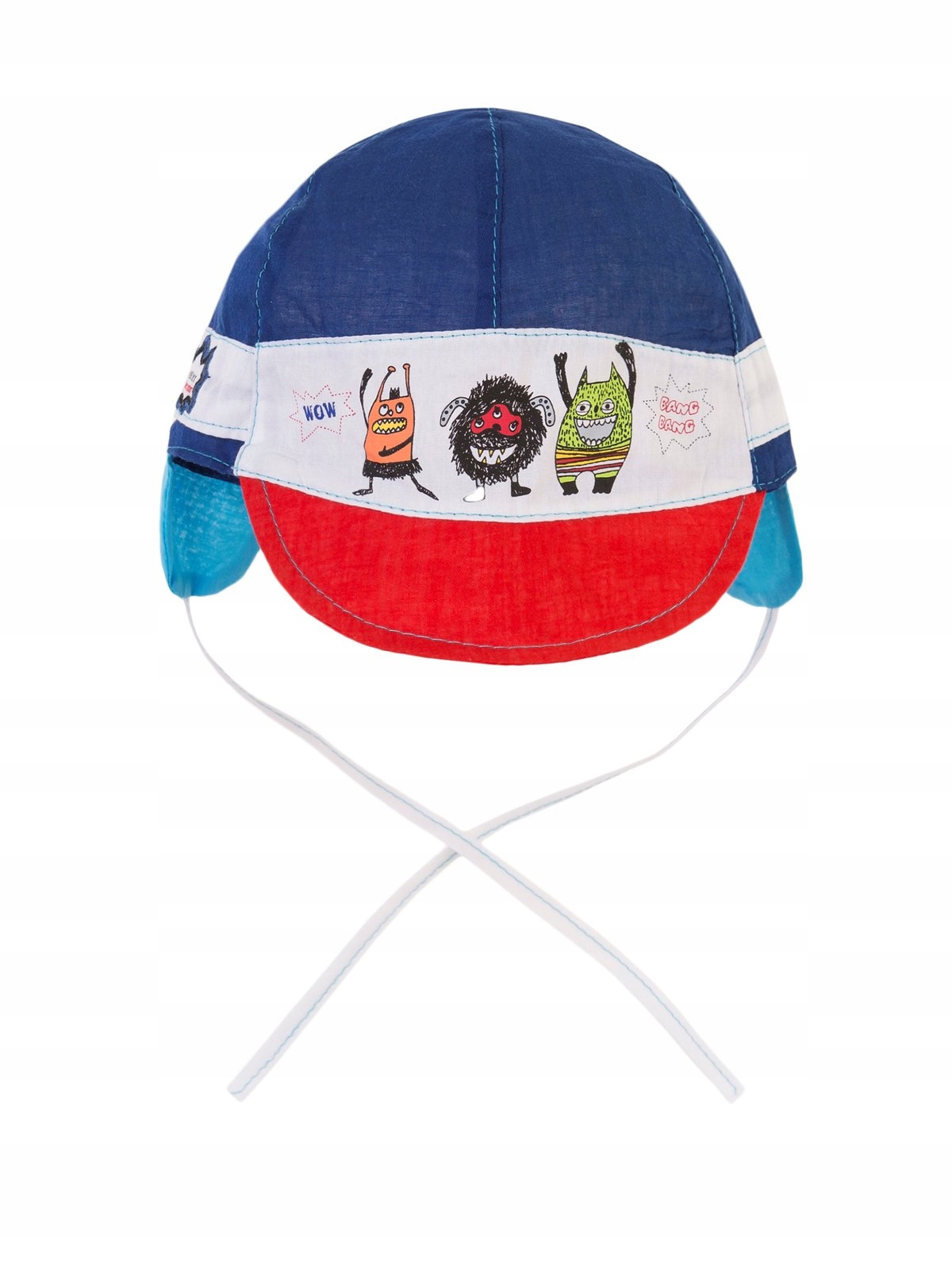 

wiązana Czapeczka Niemowlęca z daszkiem 0m+ 46