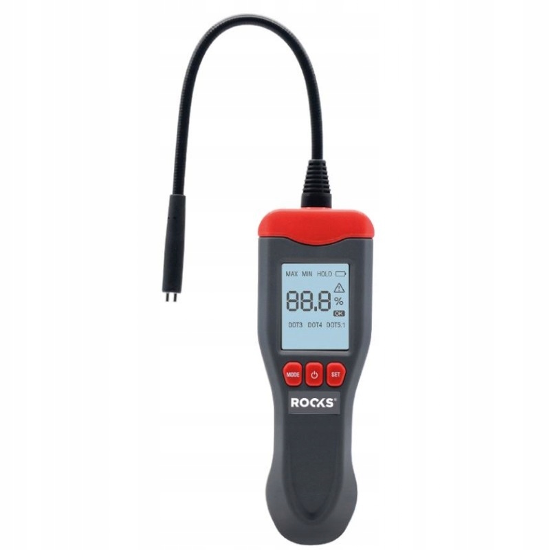 ROOKS ТЕСТЕР ТОРМОЗНОЙ ЖИДКОСТИ DOT3, DOT4, DOT 5.1