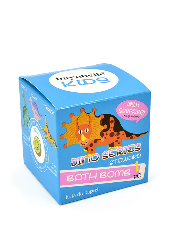 BAYABELLE KIDS - Musująca kula do kąpieli z zabawk