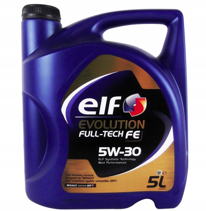 OLEJ ELF EVOLUTION 5W30 FULL TECH FE 5 LITRÓW