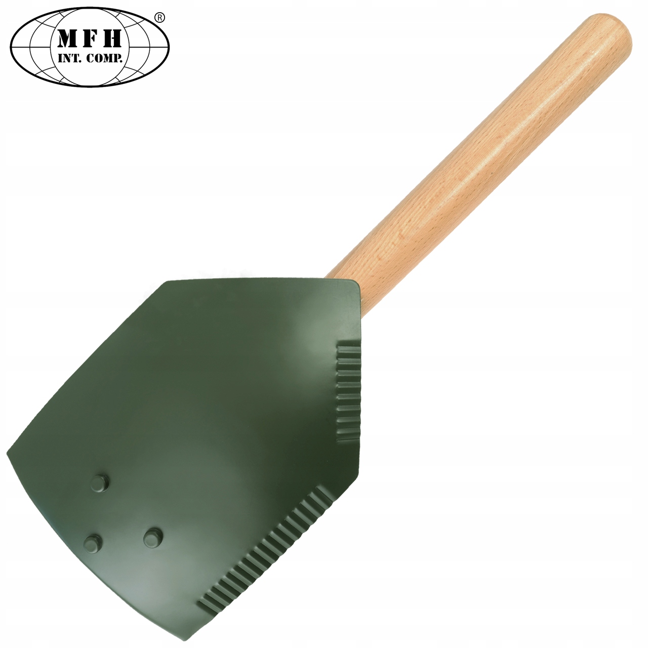 SAPERKA SKŁADANA WOJSKOWA z DREWNIANYM TRZONKIEM MFH US ARMY DELUXE OLIVE Rodzaj stałe