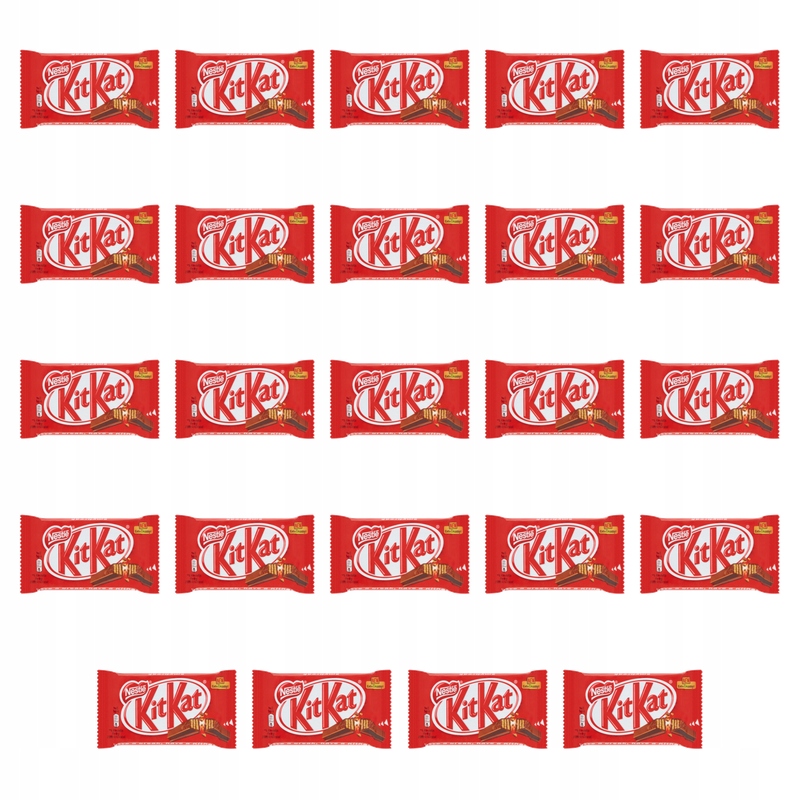 Kit Kat 4 Finger Tyčinky vaflové v mléčné čokoládě 41,5 g X24