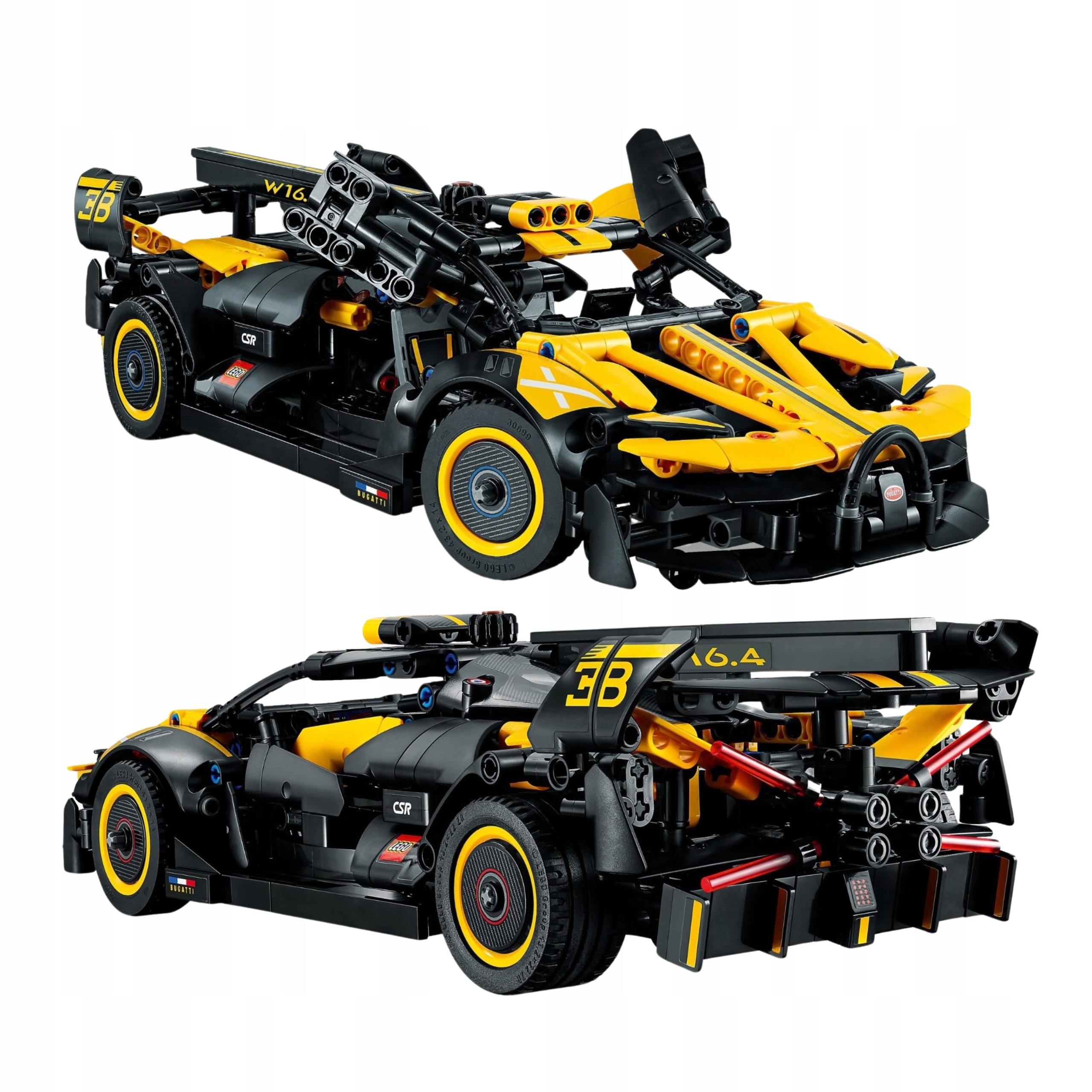 LEGO TECHNIC ZESTAW - BUGATTI BOLIDE SAMOCHÓD MODEL PREZENT.. Stan opakowania oryginalne